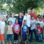 our youth with children of mission church